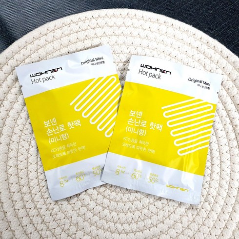 2024년 가성비 최고 보넨핫팩 - 민스리빙 보넨 손난로 핫팩 미니형 35g, 100개