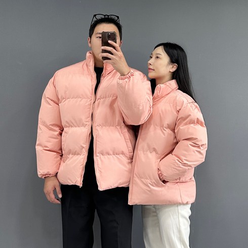 [착한플리츠&당일출고]남여공용 파스텔 빵빵이 패딩 점퍼 [M-5XL] 5color