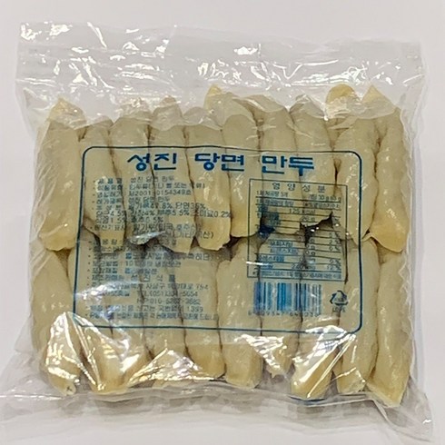 당면만두 - 부산당면 만두 20개입 X 2봉 (600g x 2), 20개, 30g