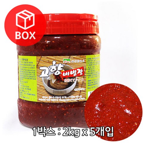 고향 옛맛 비빔장 2kg X 5개 (1박스), 1개