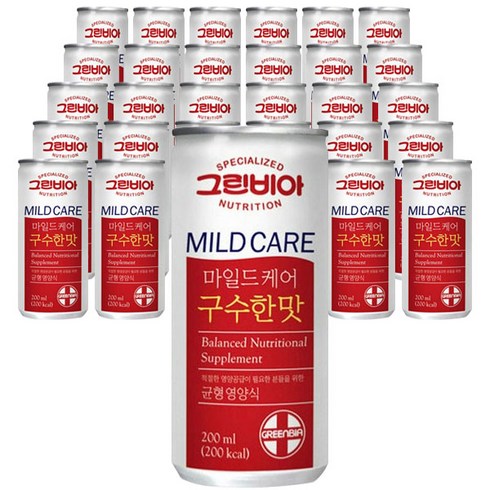 그린비아 마일드케어 구수한맛, 200ml, 120캔