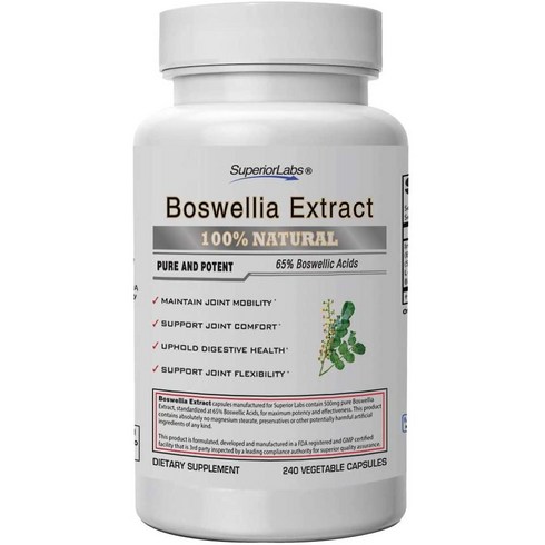 보스울트라면세점가격 - 슈페리어랩스 Boswellia Extract 보스웰리아 500mg 240정, 1개