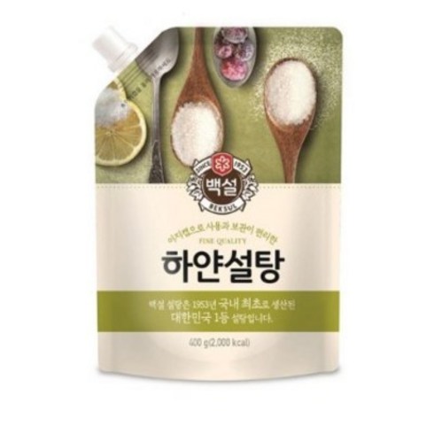 백설 하얀설탕, 400g, 2개