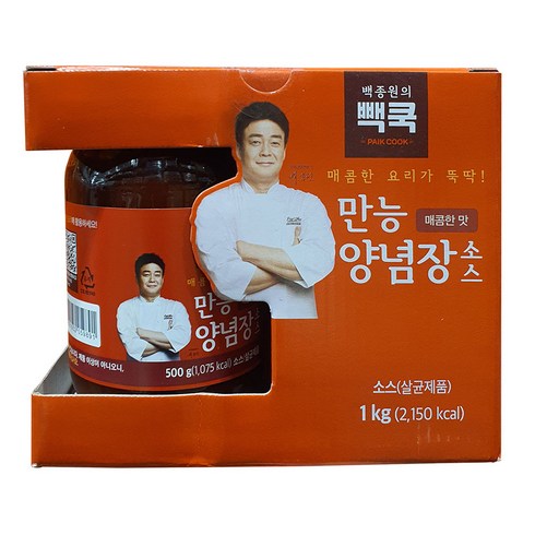 코스트코 백쿡 백종원 만능 양념장 500g X 2, 2개