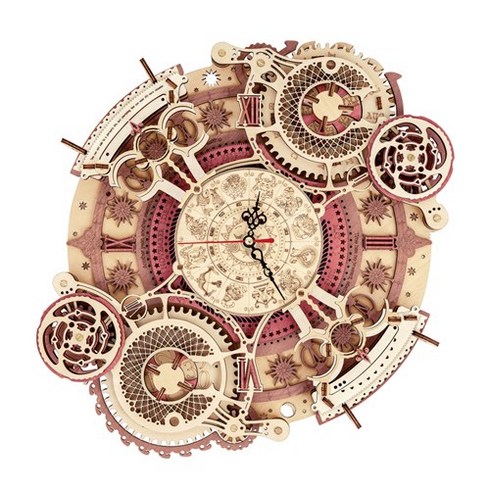 [한국공식수입업체] robotime LC601 별자리 시계 조디악 (ZODIAC WALL CLOCK) 로보타임 DIY
