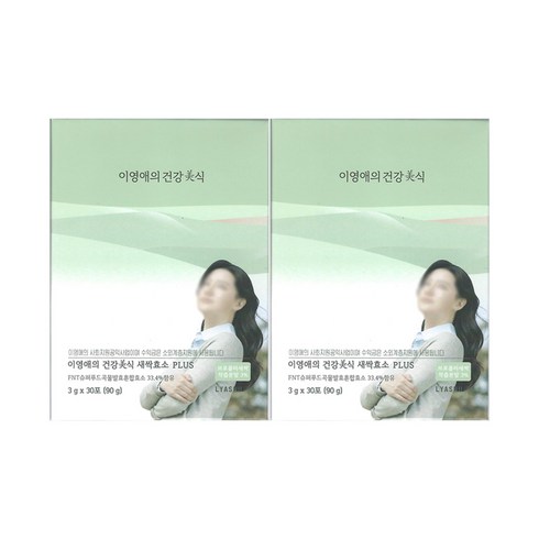 이영애의 건강미식 새싹효소 플러스 3g x 30포 2개, 90g