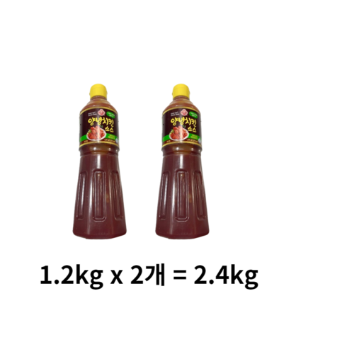 오뚜기 양념치킨 소스, 2.4kg, 3개