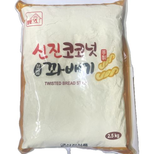 신진식품 신진 코코넛 찹쌀 꽈배기믹스2.5kg, 1개, 2.5kg