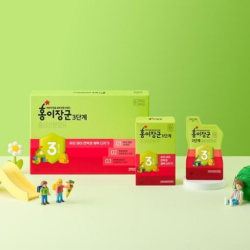 정관장 홍이장군 3단계 20mlx30포 8-10세, 600ml, 1개