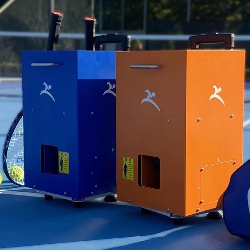 테니스볼머신 연습기 포구기 벽치기 테니스훈련 테니스연습, 블루, 1개