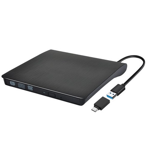 노트케이스 USB 3.0 DVD RW 멀티 외장형 ODD, NC-MULTI8X (블랙), 1개