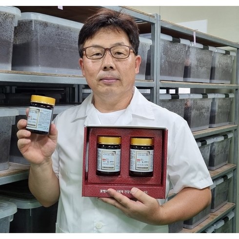 제주 굼벵이 환 - 순도100% 장수참 굼벵이 어르신단백질 간영양제 굼벵이환100g2병, 100g, 2개