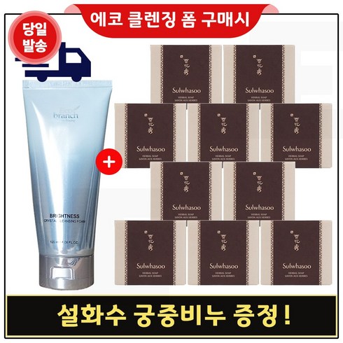 에코클렌징폼 구매 + 궁중비누 50g x10개 (총 500g), 1개