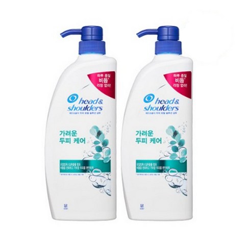 헤드앤숄더 가려운 두피케어 샴푸, 850ml, 2개