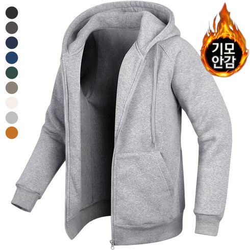 2023년 가성비 최고 후드집업주문제작 - 기모 후드집업 점퍼 남성 여성 커플 오버핏 후드티 겨울 교복 남자 여자 빅사이즈 S~4XL