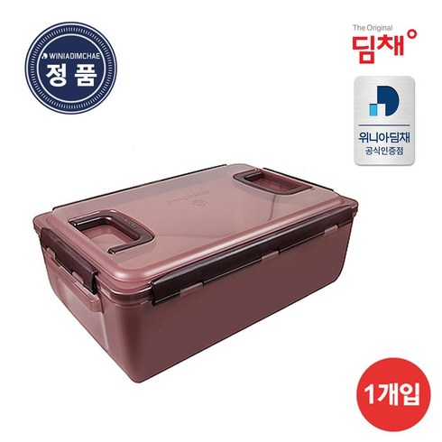 위니아 딤채 김치통 정품 9.2L WD003963 상실반투명 330L 스탠드김치냉장고 전용 김치용기, 1개