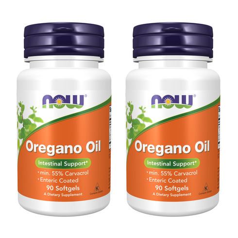 나우푸드 Now Foods Oregano Oil, 90정, 2개