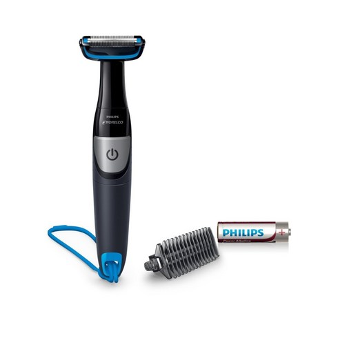 필립스 노렐코 시리즈 1100 BG1026/60 남성용 방수 바디 헤어 트리머 그루머