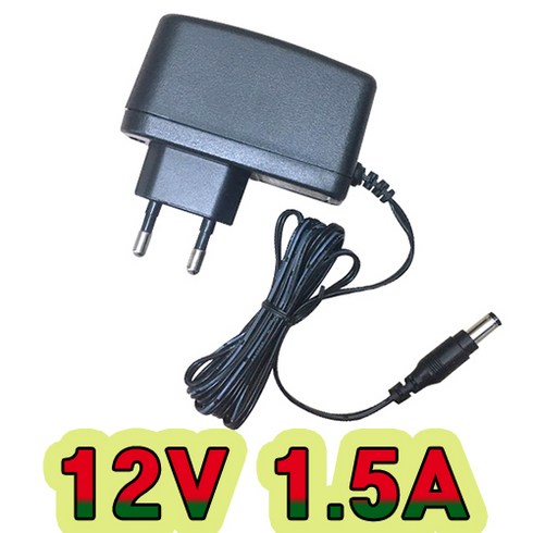 어댑터12v - 순흥전기 어댑터 12V 1.5A 벽걸이형 SMPS 1500mA 어댑터 아답터 직류전원장치, SH-1215N, 1개