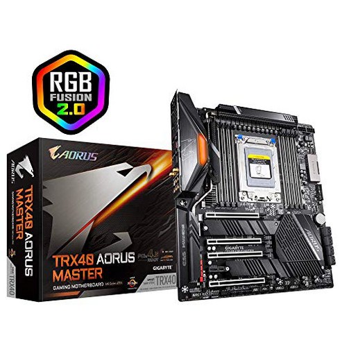 GIGABYTE TRX40 AORUS Master (sTRX AMD TRX40/Fins-Array Heatsink/16+3 Phases Infineon Digital VRM/3x, 기타