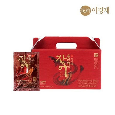 NEW 홍삼먹은장어진액 240포 - 래오이경제 홍삼먹은장어진액 70ml 30포, 2.1L, 1개