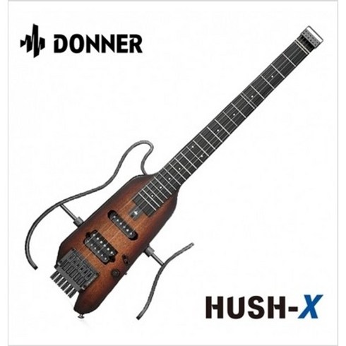 donnerhush-x - 도너 일렉트릭 반려기타 HUSH-X 일렉기타, 선버스트