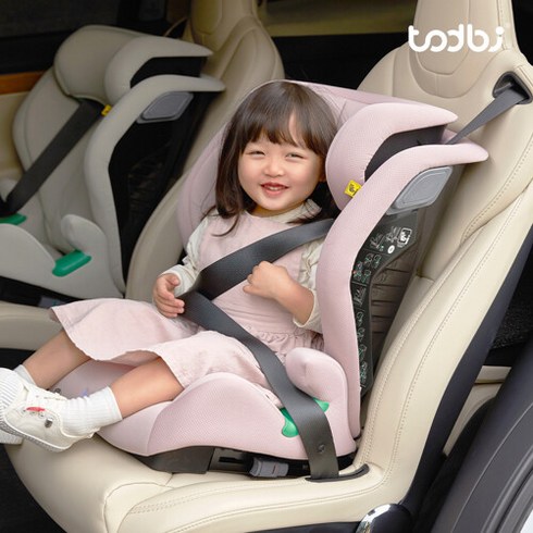 토드비 코쿤 S1 ISOFIX 주니어 카시트 일체형 아이사이즈, 밀키민트