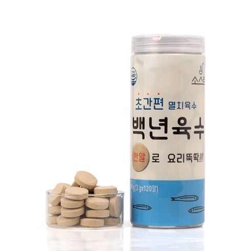 백년육수 - 소스락 백년육수 120개 (3gx120개) 양념 소스 다시물 국물 요리 코스트코, 360g, 1개