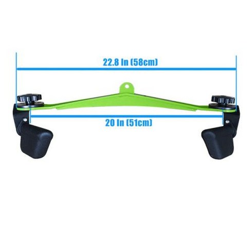 랫풀다운 티바로우 그립 등운동 Lat 풀 핸들 피트니스 T바 V바 이두근 삼두근 등 블래스터 근력 훈련 가정 체육관 조정 기계 부착, 13) GreenSP03, 13) GreenSP03
