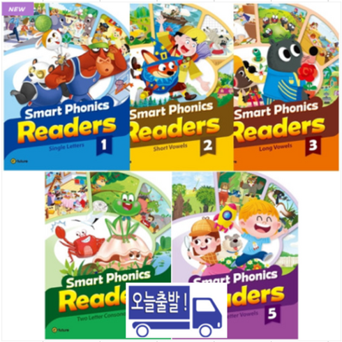 Smart Phonics Readers Combined 스마트파닉스리더스 (4권합권), Reader 1 (4권 합본)