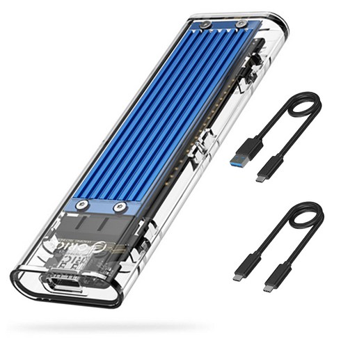 오리코 M.2 NVME 10Gbps C타입 외장 SSD 케이스 TCM2-C3, 파랑