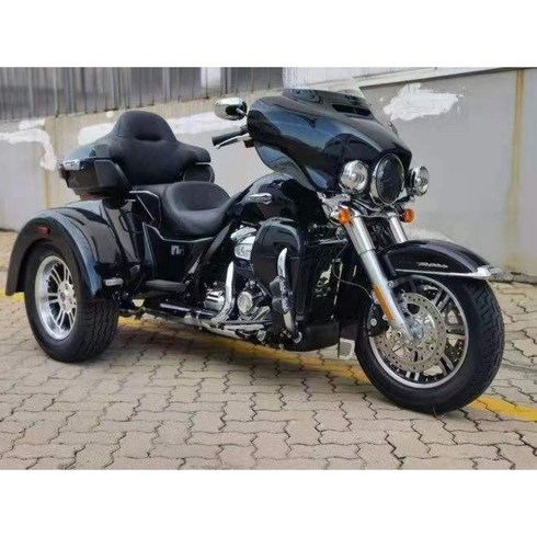 삼토바이 삼륜오토바이 글라이딩 대형 페달 세발 출퇴근 소형스쿠터, 검은 색