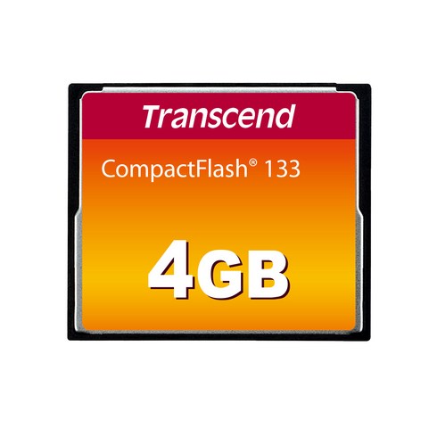 cf카드 - 트랜센드 CF 4GB 133X 메모리카드 133배속 CF카드 CF메모리카드, 1개