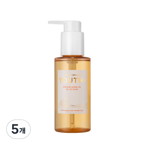 크레마카발로 자민경 클렌징 오일 투 폼, 110ml, 5개