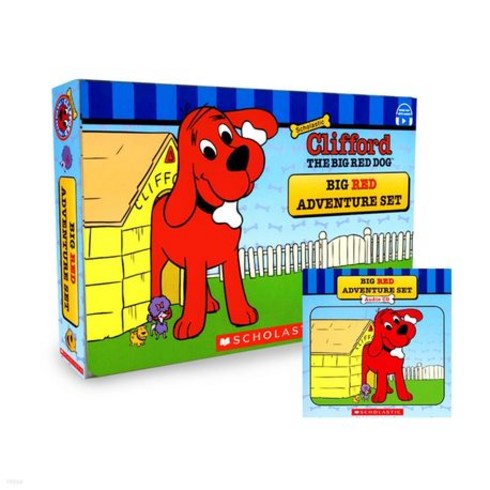 클리포드 - Scholastic Clifford: Big Red Adventure (Book+CD) 10종 세트: StoryPlus QR코드, Scholastic Clifford: Big Red.., Norman Bridwell(저),Scholasti..