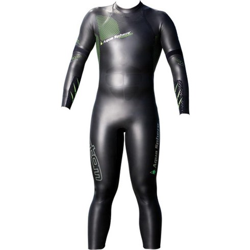 아쿠아스피어 Aqua Sphere Powered Phantom Wet Suit 수트 214310, XX-Large