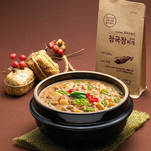 동트는농가 구수한 청국장찌개 160g x 3팩, 3개