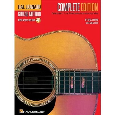 Hal Leonard Guitar Method Second Edition Complete Edition Books 1 2 and 3 Together in One Easy t