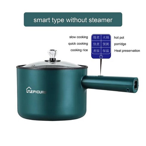 전기쿠커 가정용 요리 다기능 붙지 않는 더블 220V, 45.Green smart+110V+KR