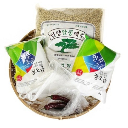 언양메주 [100% 국내산] 알콩메주 5kg, 1개