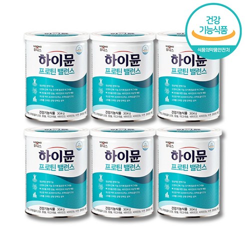 일동후디스 하이뮨 산양유 프로틴 밸런스, 304g, 6개