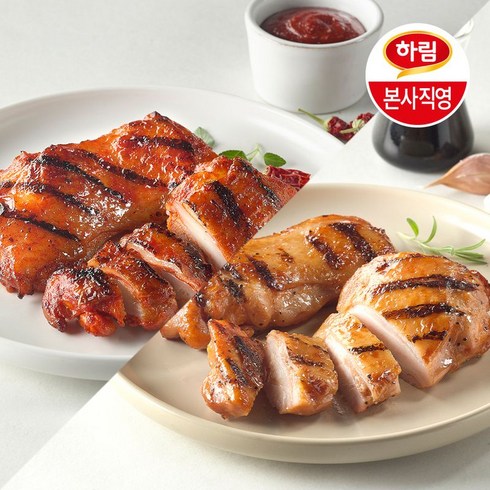 하림 하림 닭다리살 양념구이 140gX14팩(마일드맛 7팩+매콤한맛 7팩), 단일옵션, 14팩, 140g
