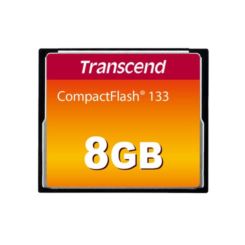 cf카드 - 트랜센드 CF 8GB 133X 메모리카드 133배속 CF카드 CF메모리카드, 1개