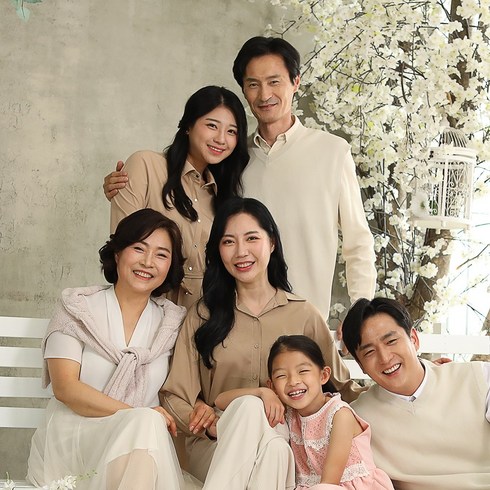 서울 용산구 [고화질 원본+액자] 가족사진 리마인드웨딩촬영 칠순팔순 대가족 THE NEW 동행스튜디오, C_리마인드웨딩