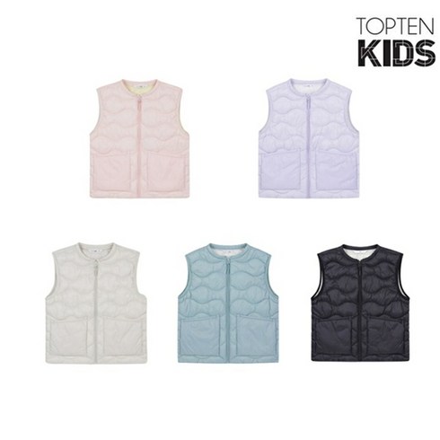 탑텐키즈 23년F/W(아동) 경량 패딩 베스트(MKD4VP3021)