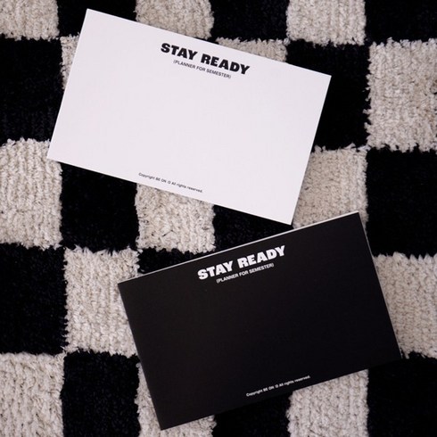 STAY READY 대학생 일정계획 스터디 플래너 (6개월), 핑크(pink)