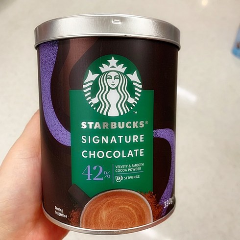 스타벅스 시그니처 핫 초콜릿 330g Starbucks Signature Hot Chocolate 42% Cocoa