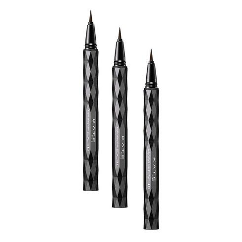Kate Tokyo Super Sharp Liner 케이트 도쿄 슈퍼 샤프 라이너 리퀴드 아이라이너 EX 3.0 BR-1 0.6ml 3팩