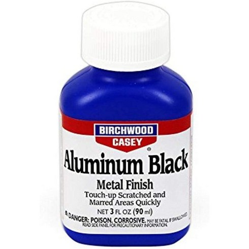 미국 버치우드 알루미늄 블랙 메탈 피니쉬 흠집복원 90ml / Birchwood Casey Aluminum Black Metal Finish 3oz, 1개