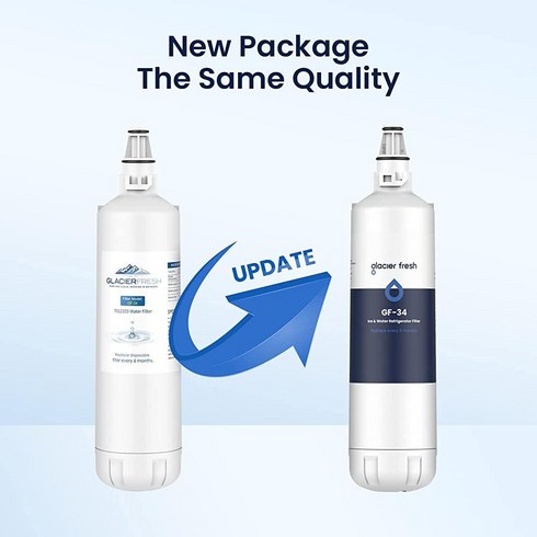 GLACIER FRESH 7012333 아이스 메이커 정수 필터 Sub-Zero 7012333 정수 필터 UC-15 아이스 메이커 정수 필터 교체 Manitowoc K0037